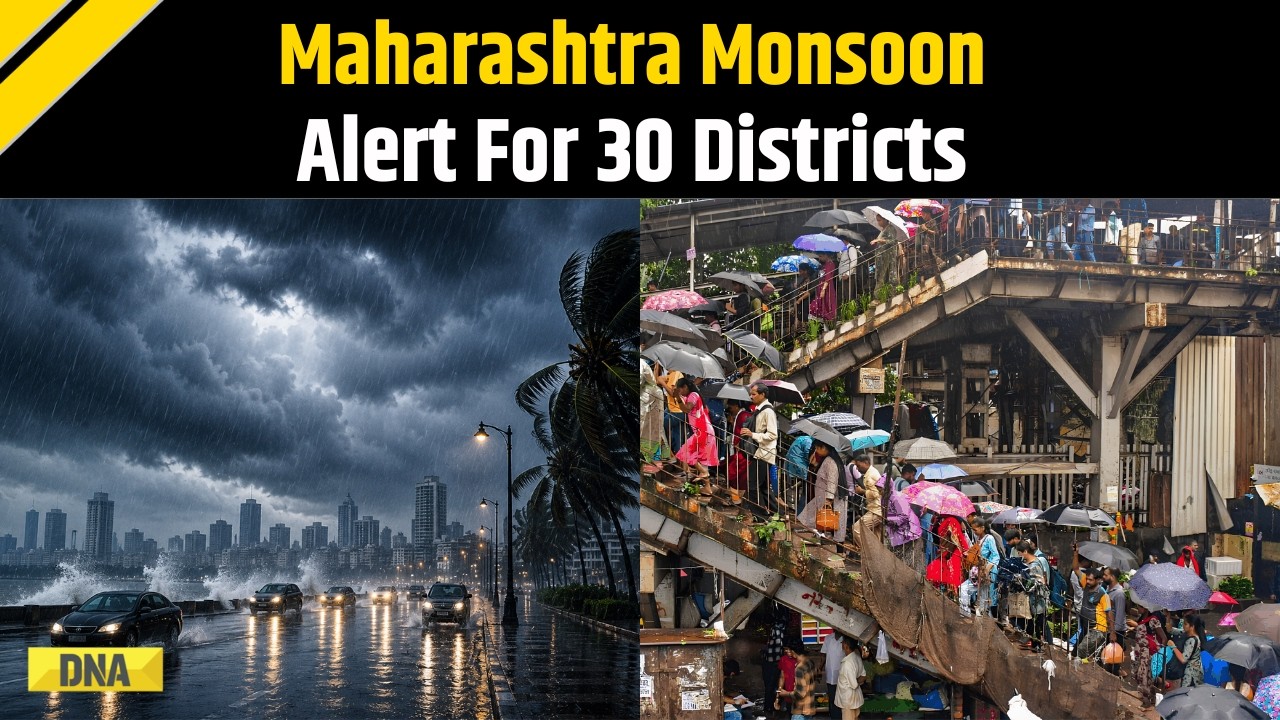 Maharashtra News: IMD Issues Heavy Rain Alert For Mumbai, Pune And Several Districts Amid Monsoon