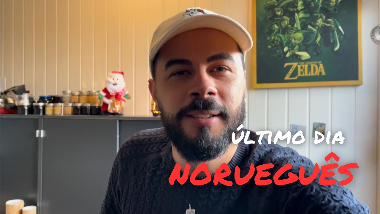 Como foi o Meu último dia de curso de norueguês e prova. 