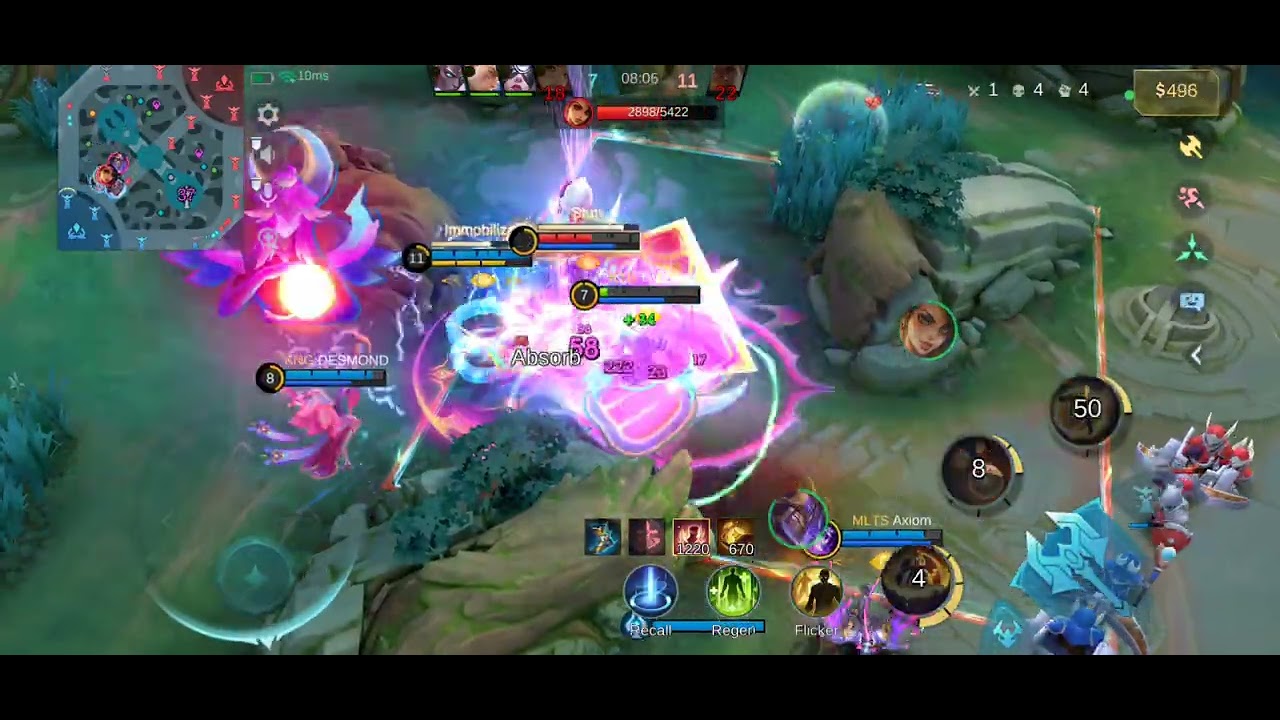 REMONTADA! Gunakan combo ini buat balikin keadaan👍 #mobilelegends #mlbb #montage #games #fyp #viral
