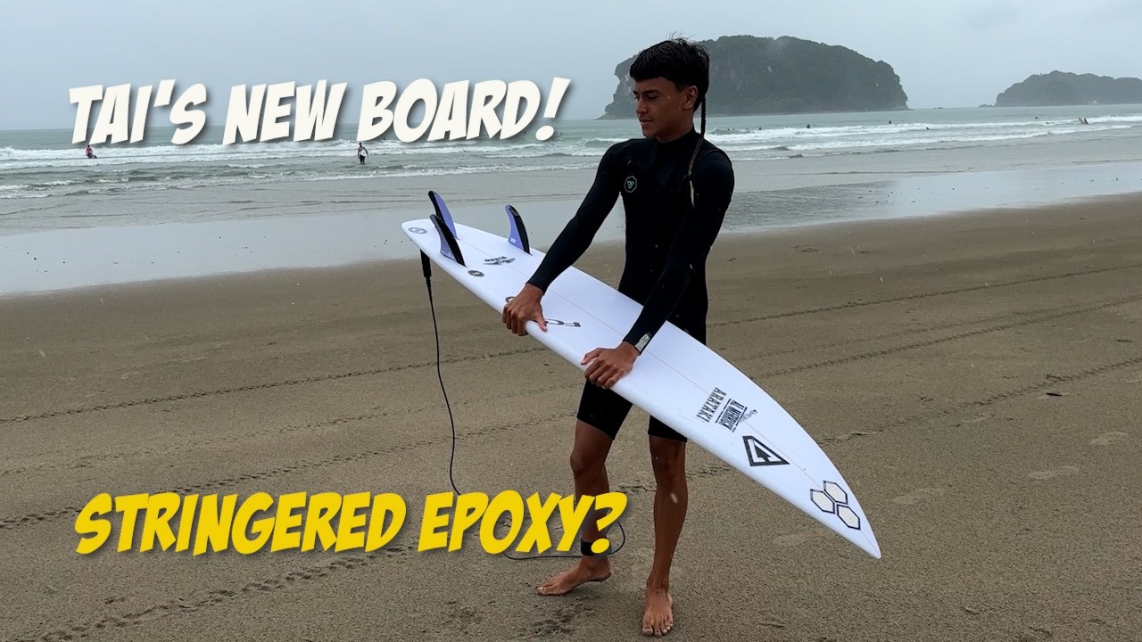 TAI TRYING HIS NEW BOARD