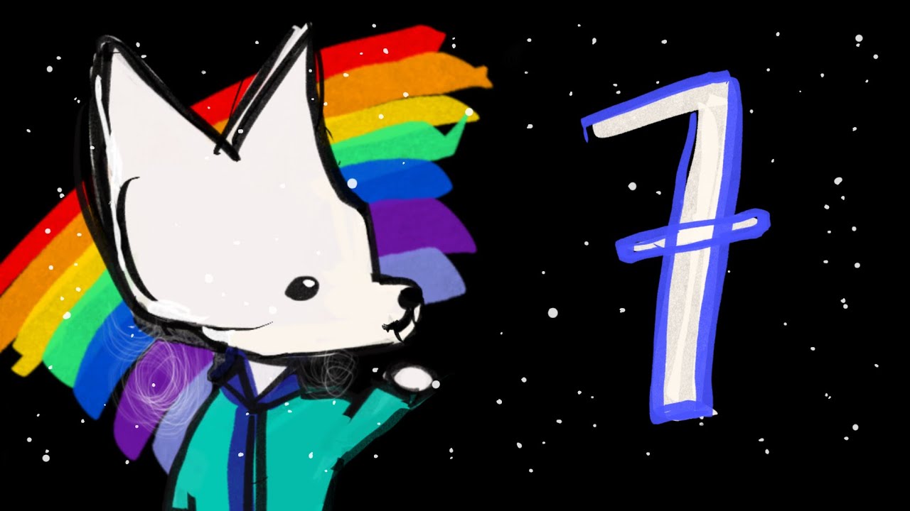 The Number Seven | Toddler Learning Video | Numbers & Math