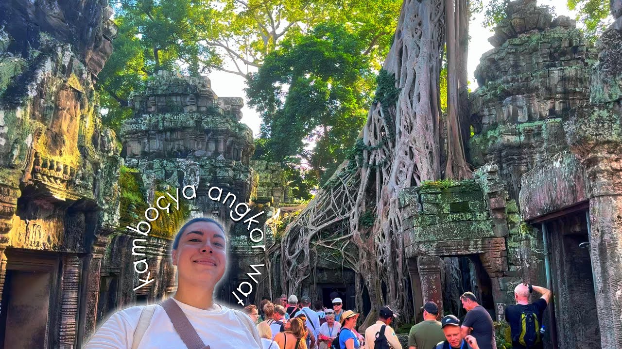 kamboçya #vlog | dünyanın en büyük tapınak kompleksi ✨Angkor Wat✨