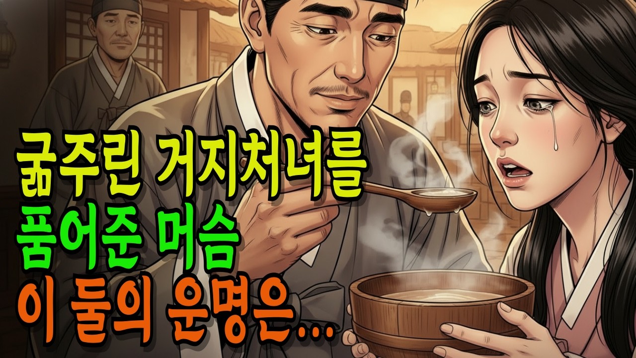 굶주린 거지처녀를 품어준 머슴이 벼락부자 되다. | 전설야담 | 전설 | 야담 | 옛날이야기 | 조선시대 | 오디오북 | 듣는 소설 | 감동 | 힐링 |