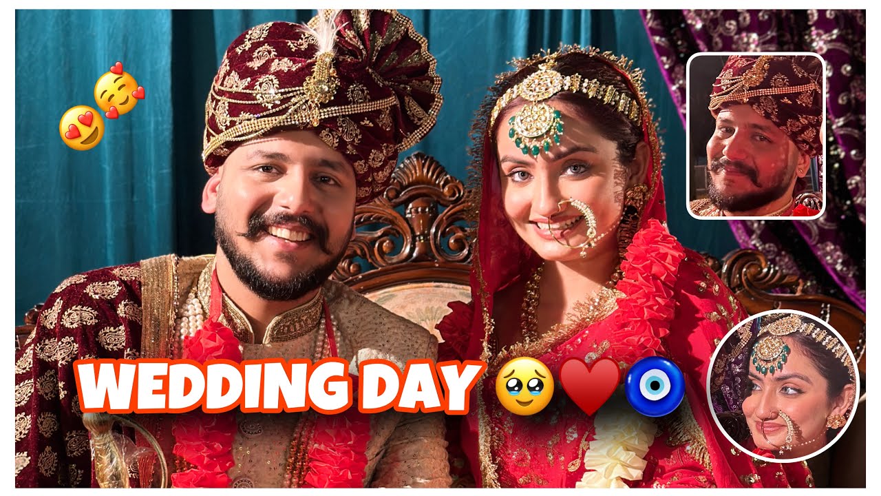 WEDDING DAY ♥️🥹🧿 || BIG DAY 🎉 || Rashika & Garv