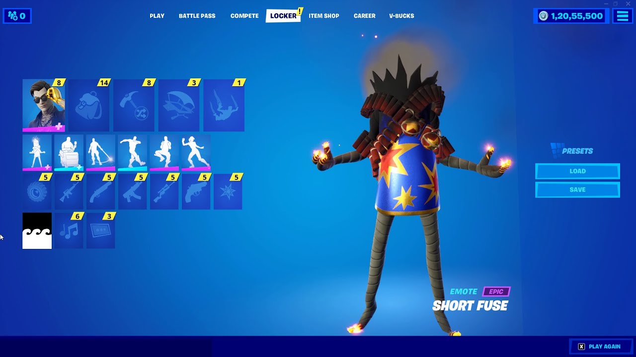 ALL NEW EMOTES FORTNITE UPDATE 17.10