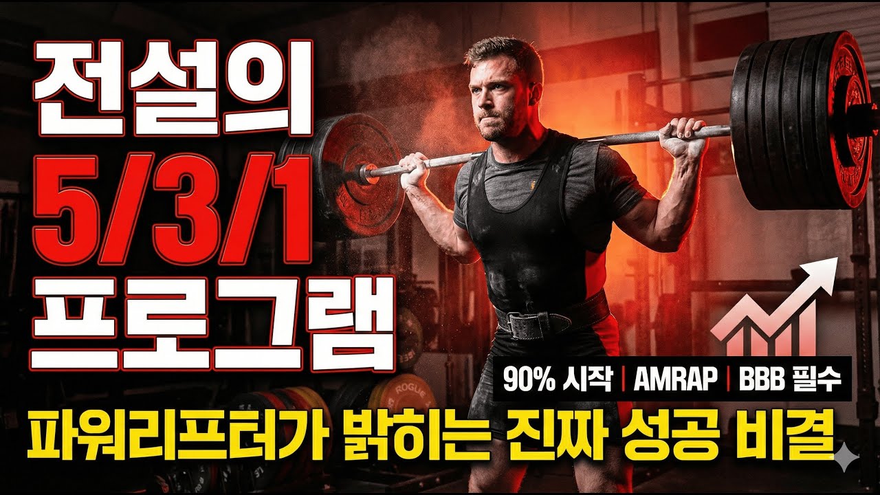 [분석][2026] 전설의 '5/3/1 프로그램', 파워리프터가 밝히는 진짜 성공 비결!