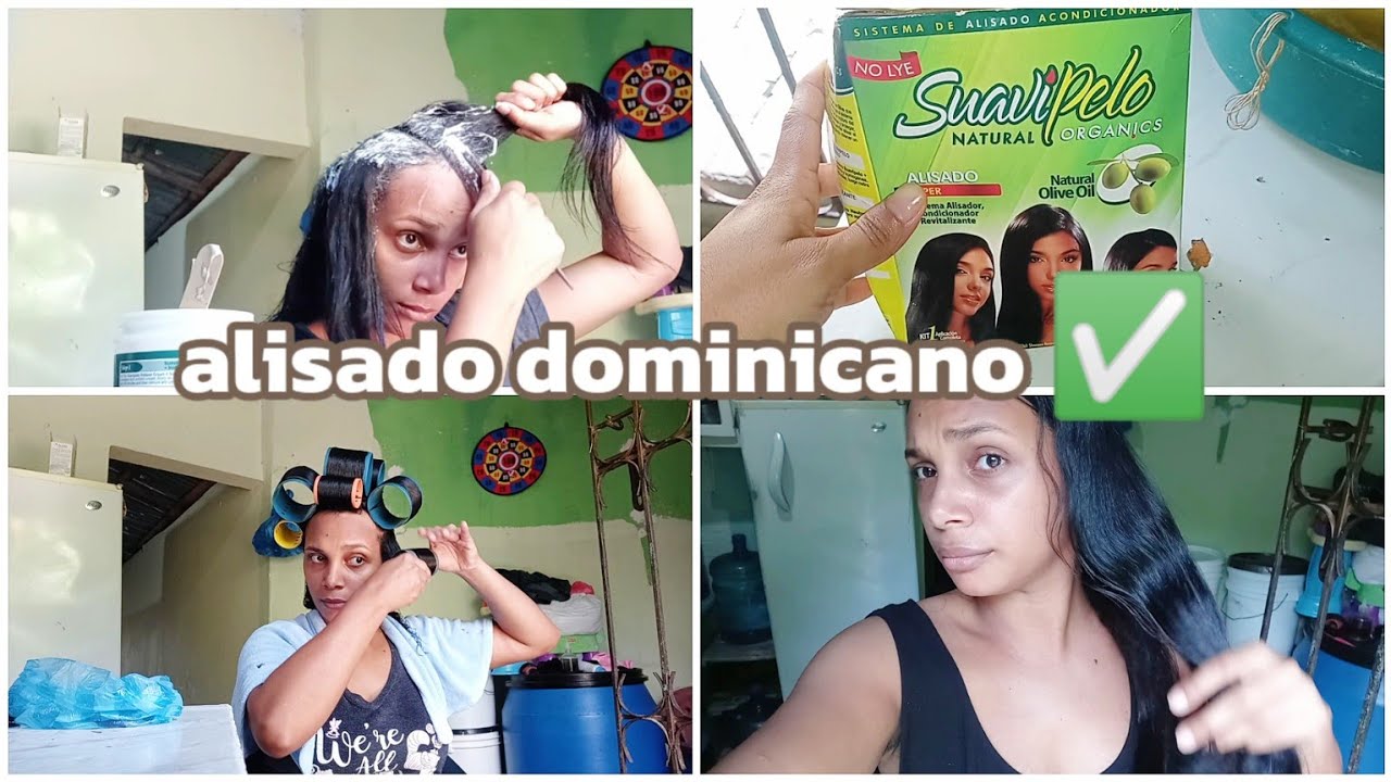 Alisado dominicano tradicional en casa ✅ así lo hago