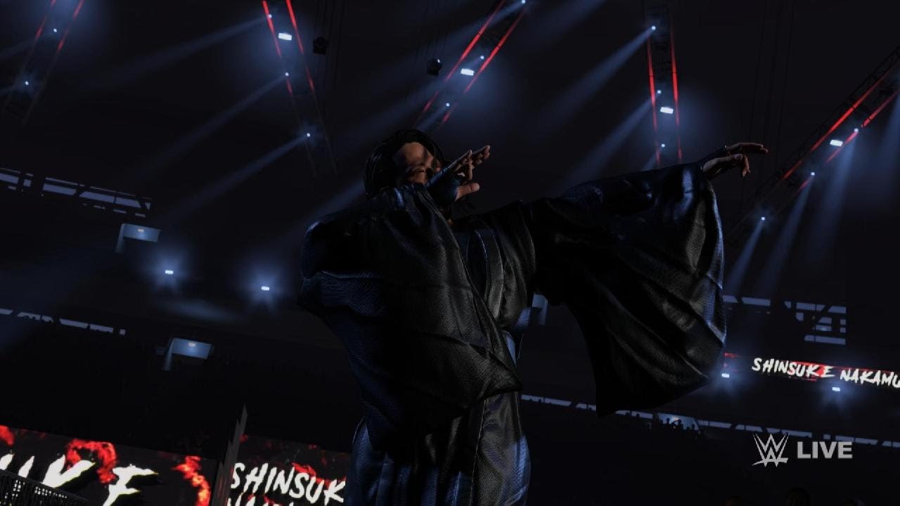 WWE 2K25: Grayson Waller vs. Shinsuke Nakamura