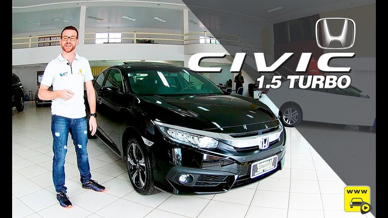 Honda Civic Touring 1.5 Turbo Avaliação Completo nos Mínimos Detalhes