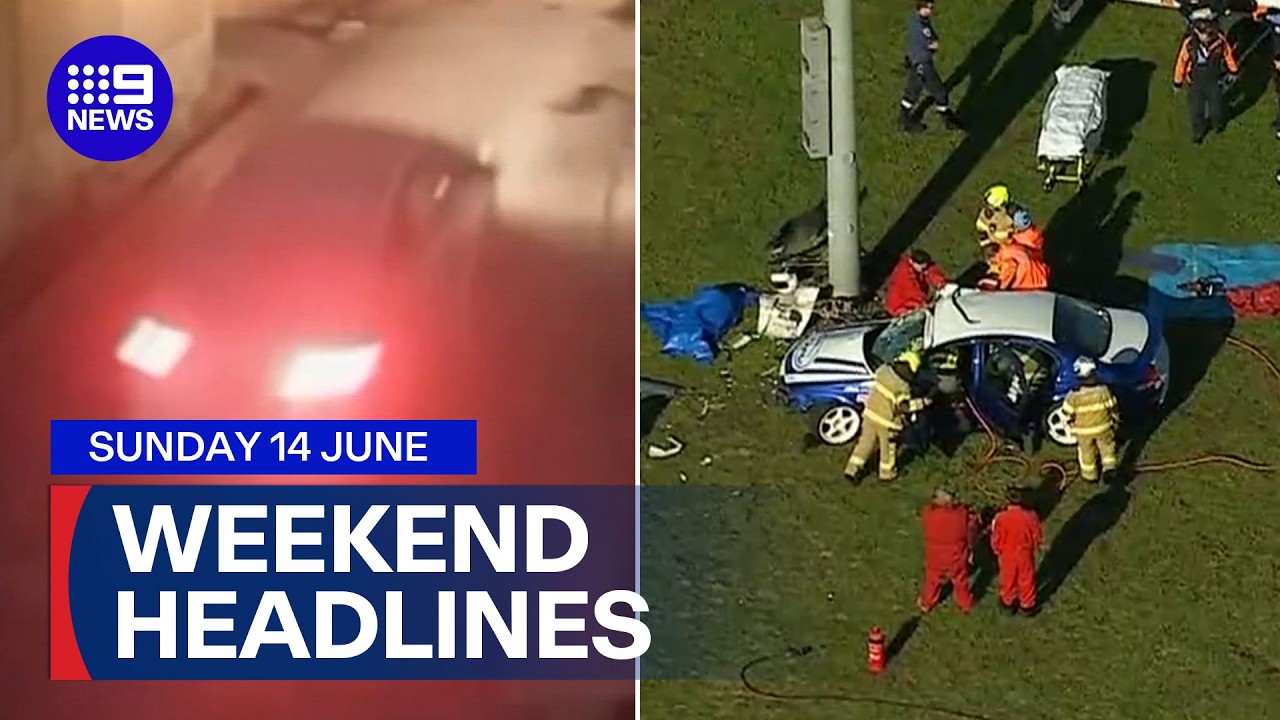 Community mourns nine-year-old girl's death; Driver dies at motorsport event | 9 News Australia