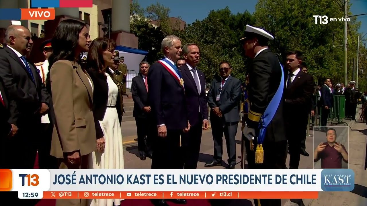 Así salió del Congreso Nacional el Presidente José Antonio Kast