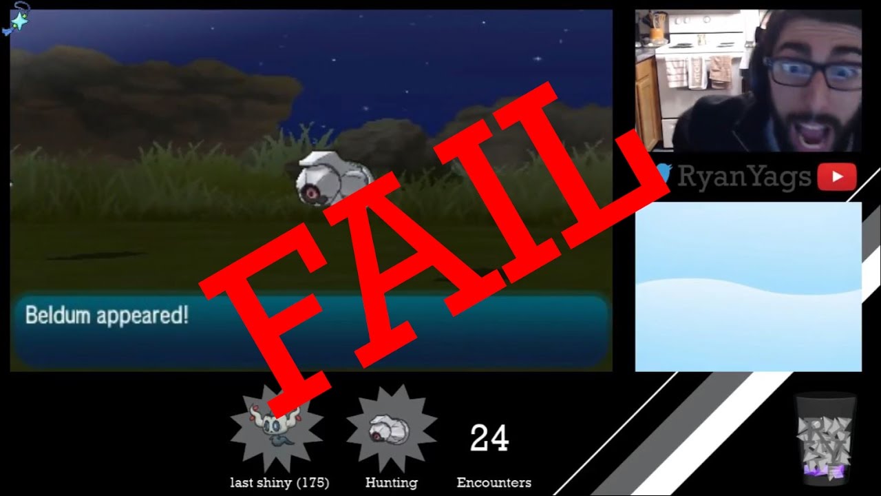 SOS shiny Beldum FAIL in Pokemon Sun and Moon