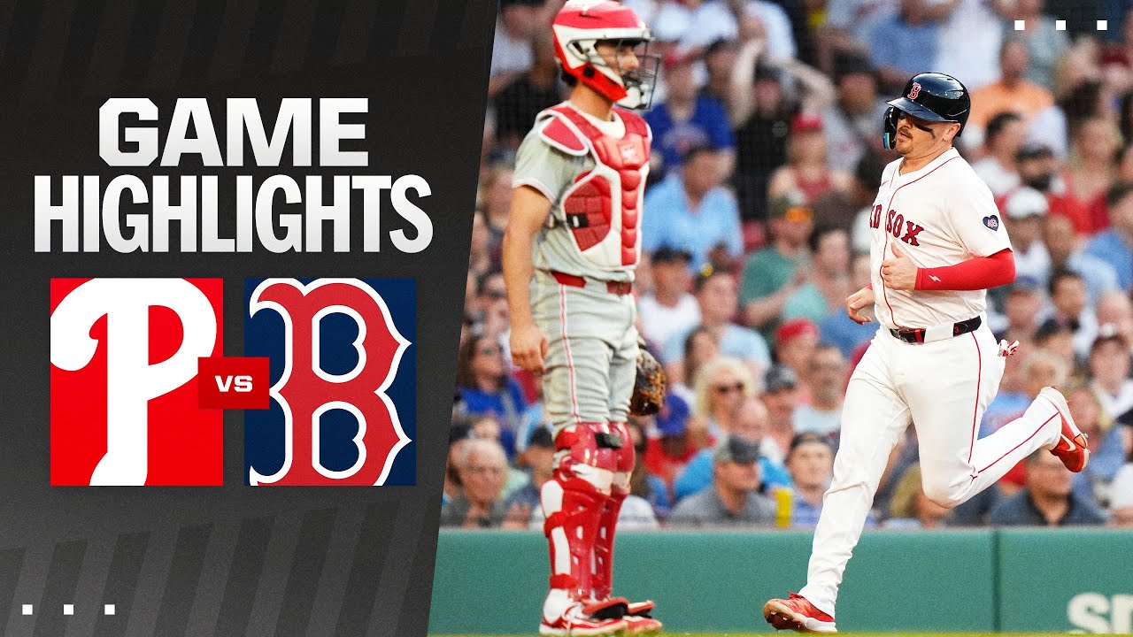 Phillies vs. Red Sox Game Highlights (6/13/24) | MLB Highlights