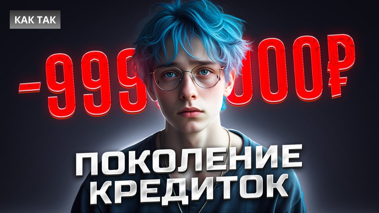 ЗУМЕРЫ ТОНУТ В ДОЛГАХ (как банки загоняют в кредитное рабство)