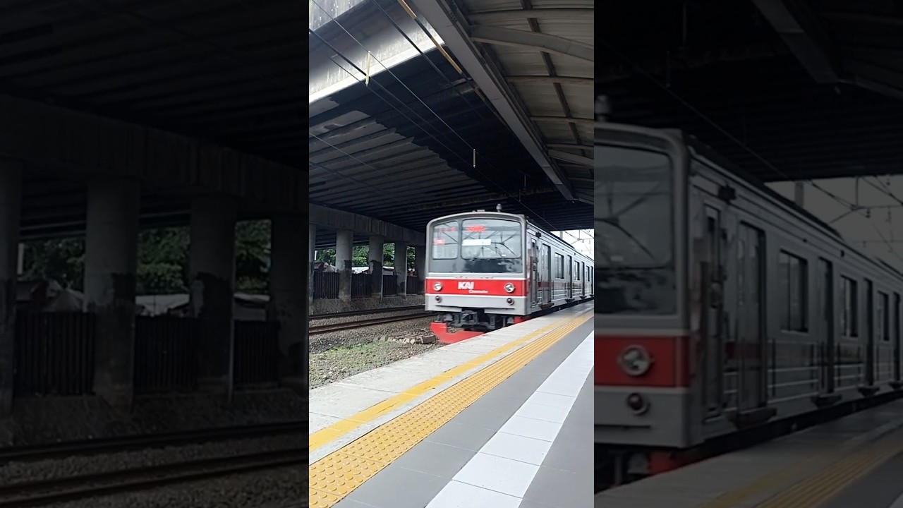 Kereta CommuterLine relasi Kp Bandan via Manggarai #kaiaccess #keretaapi #kai