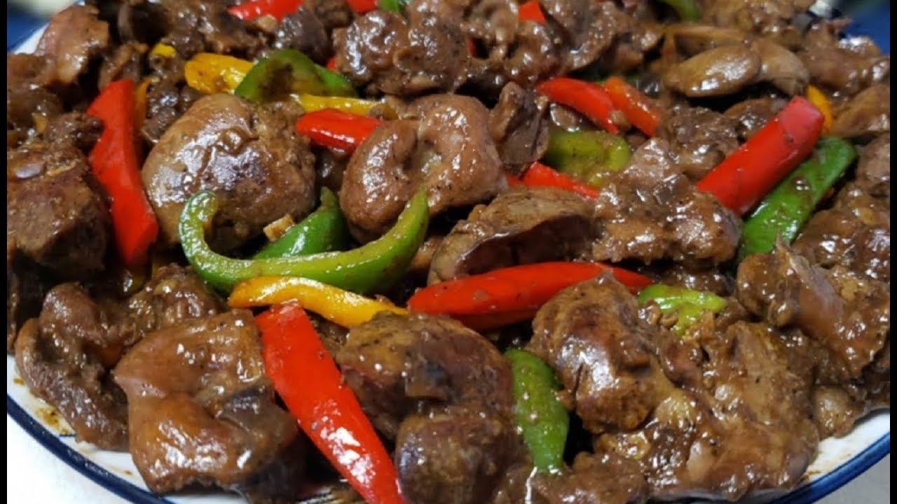 ONCE YOU DO THIS, YOU WILL NEVER BUY CHICKEN GIZZARDS & LIVER FROM RESTAURANT! Super Yummy!!