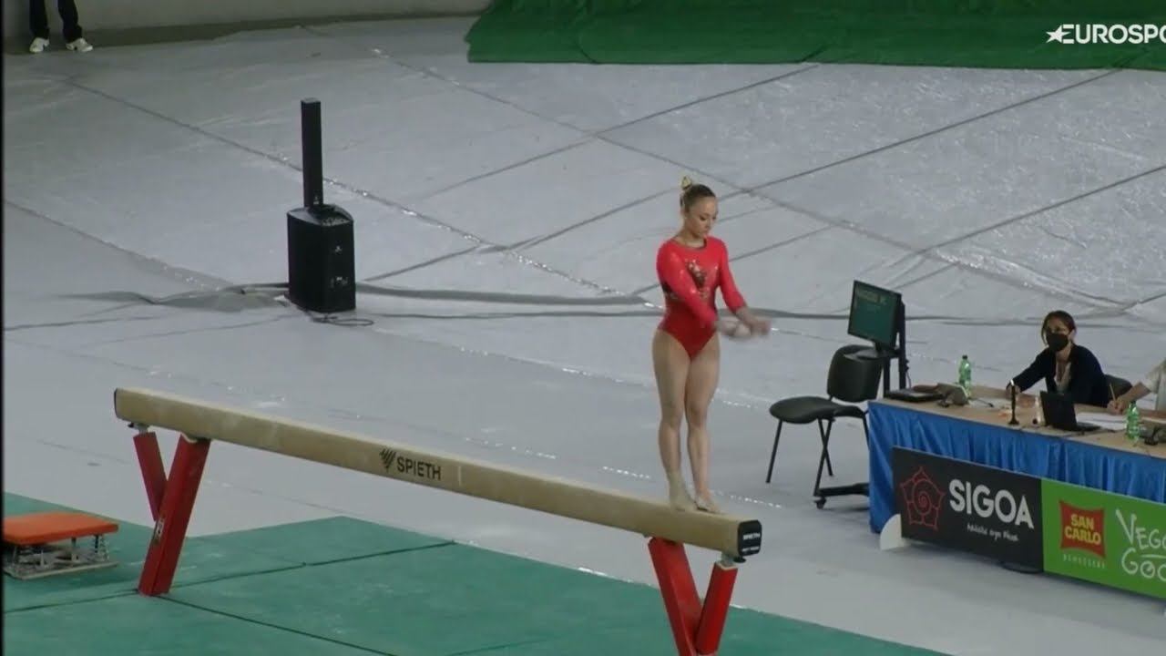 Martina Maggio (ITA) Beam D-Score 2022 Semifinal Final Six (2022-24 Code)