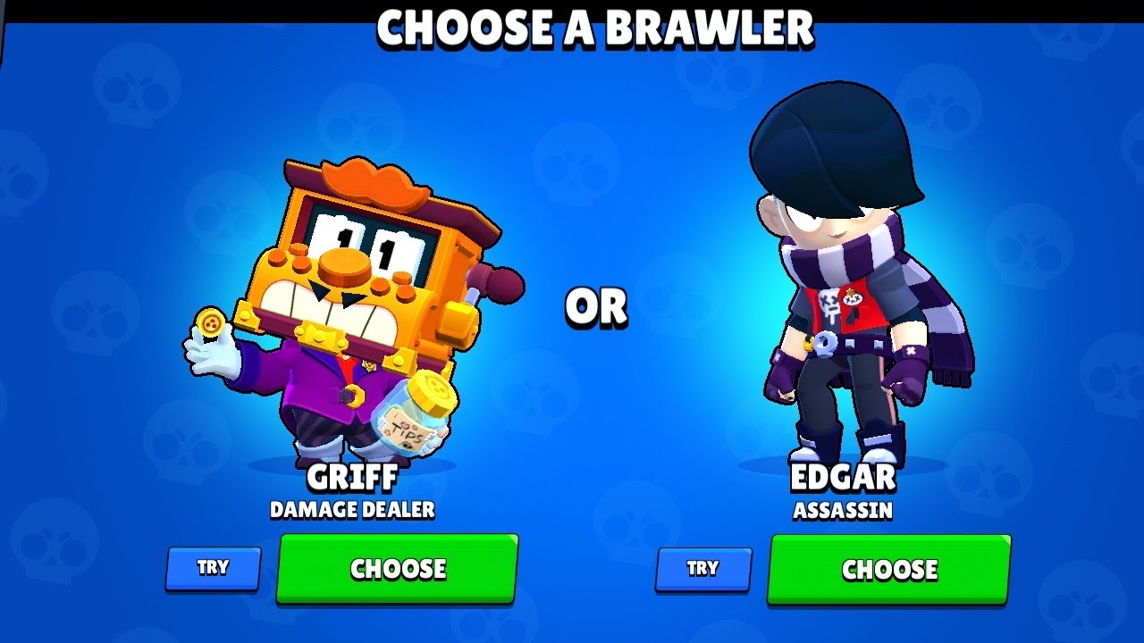 GRIFF OR EDGAR? Brawl stars