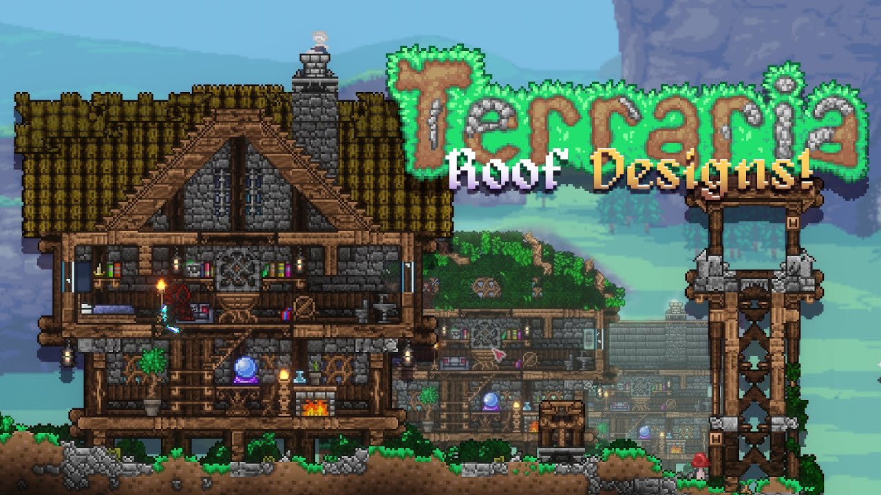 Руководство по строительству крыш в Terraria | Какой дизайн выглядит лучше всего? Советы по строи...