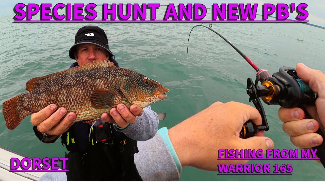 Dorset - Mudeford -Christchurch Fishing on my Warrior 165