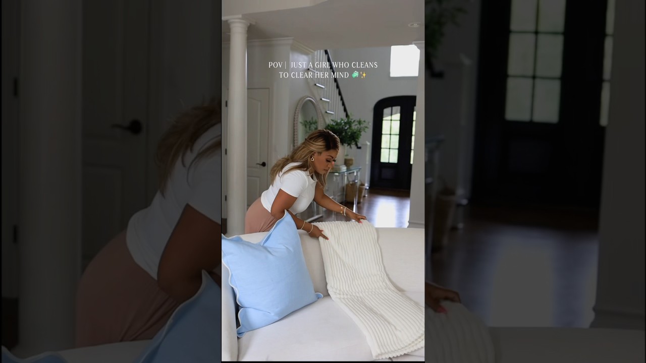 POV: Just a Girl Who Cleans to Clear Her Mind 🧼✨ #CleanWithMe #CleaningMotivation