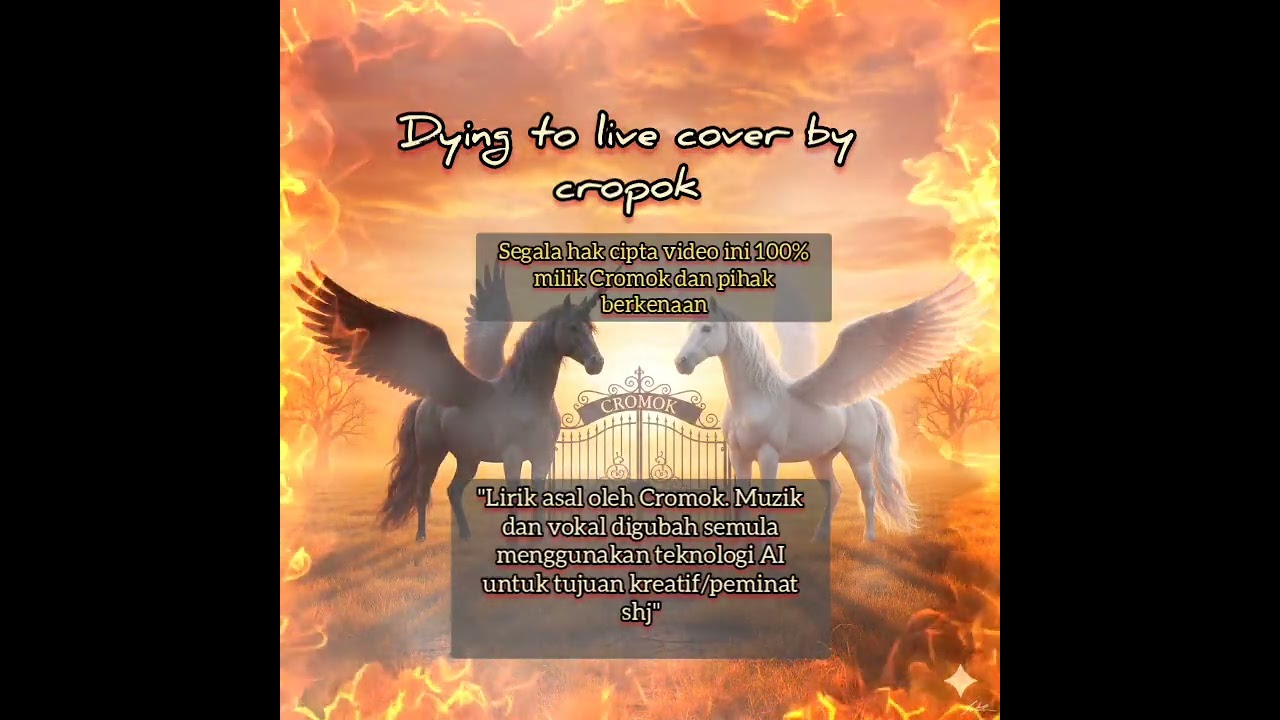 Dying to live - cover@cropokvd
