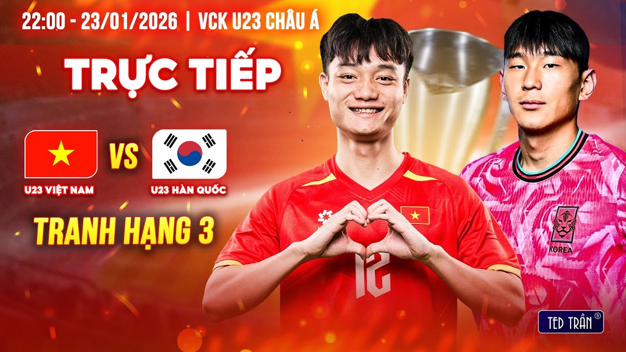 🔴TRỰC TIẾP U23 VIỆT NAM vs U23 HÀN QUỐC: HLV KIM SANG SIK VÀ CÁC HỌC TRÒ QUYẾT TÂM GIÀNH CHIẾN THẮNG