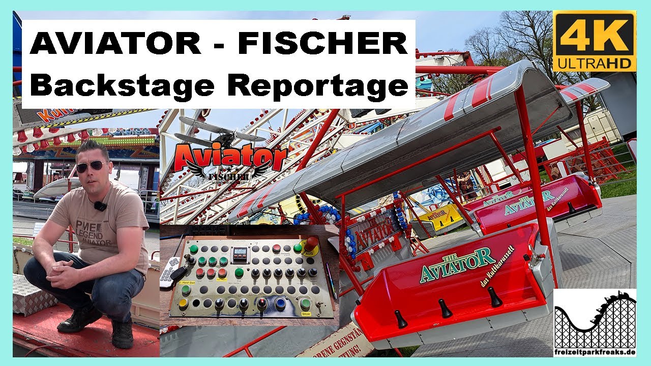 AVIATOR (Fischer) - Backstage Reportage - Hollywood Star - 4K
