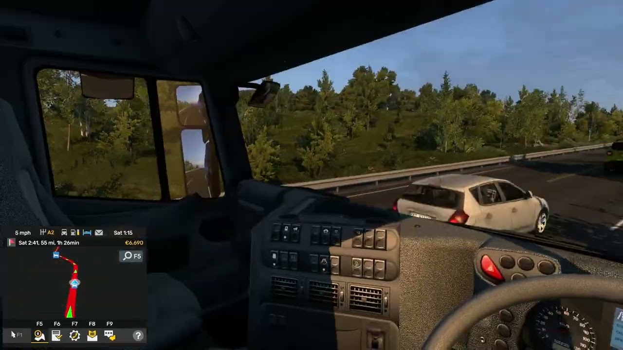 Honningsvag to Alta: ETS2 Timelapse