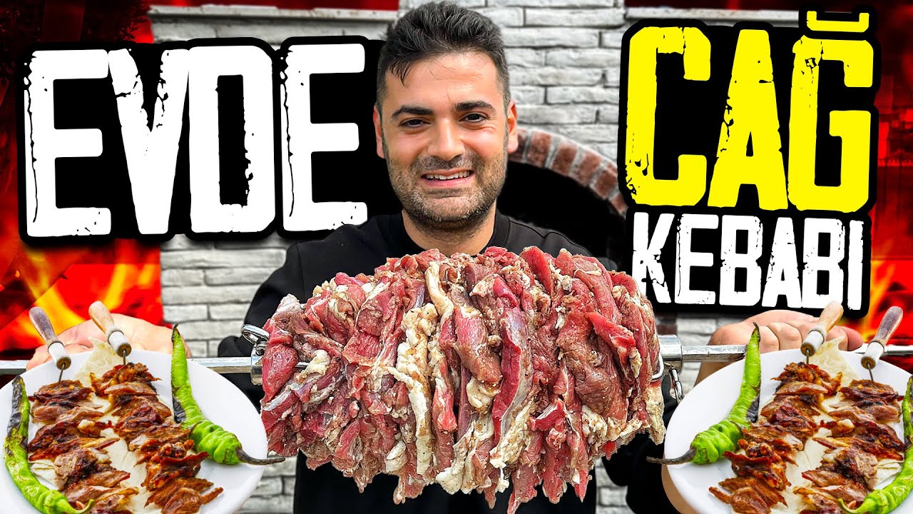 EVDE CAĞ KEBABI ZURNA DÜRÜM!!!