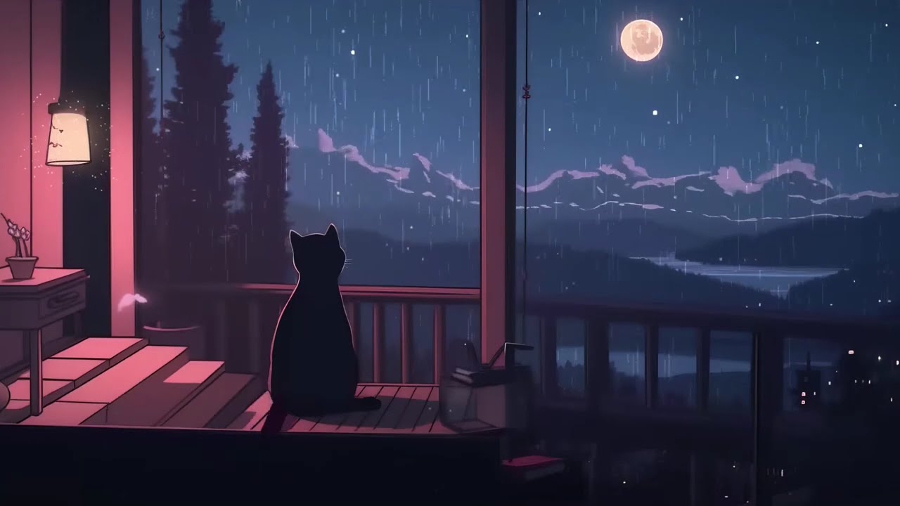 Rainy lofi cat vibes 🌦 Lofi Hip Hop Mix 🐾 Chill Lofi Beats / Cat Vibes