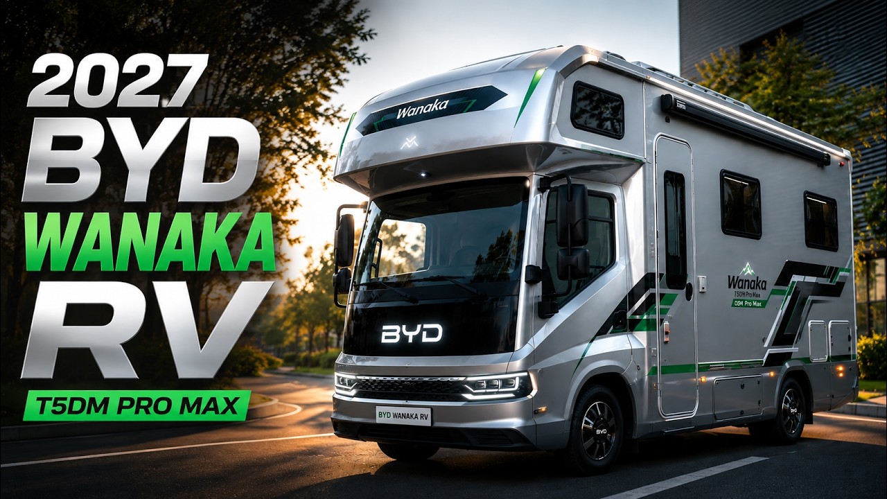 2027 BYD Wanaka RV T5DM Pro Max | Презентация роскошного электрического автодома