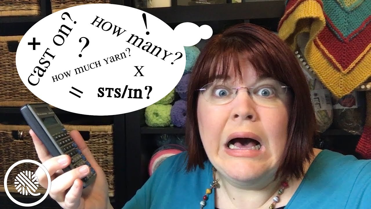 Easy Knitting Calculators: How many stitches, rows and yards? (CC)