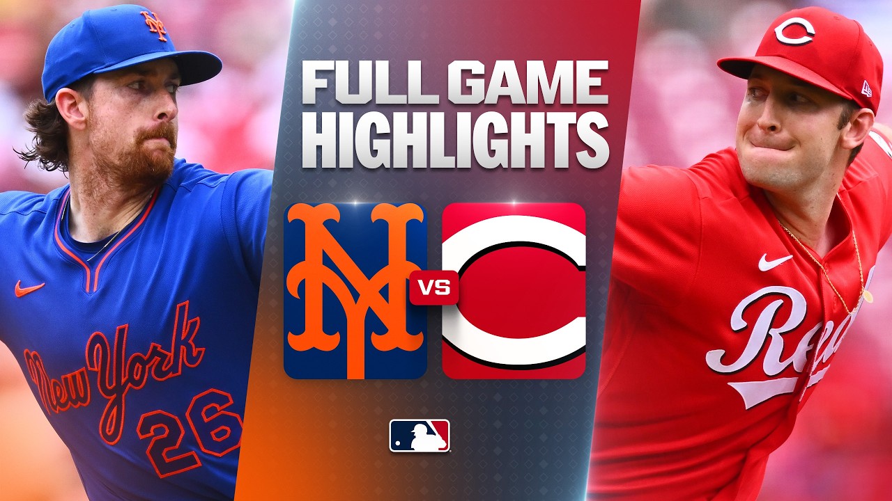 METS vs. REDS Game Highlights (6/17/26) | MLB Highlights