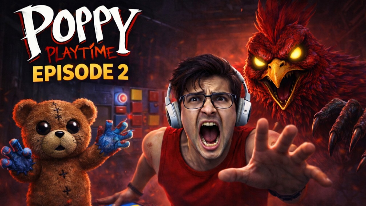 Poppy Playtime Chapter 5 (PART 2) Gameplay (Hindi)