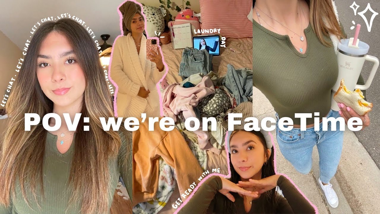 vlogging like we're on facetime *chatty vlog*