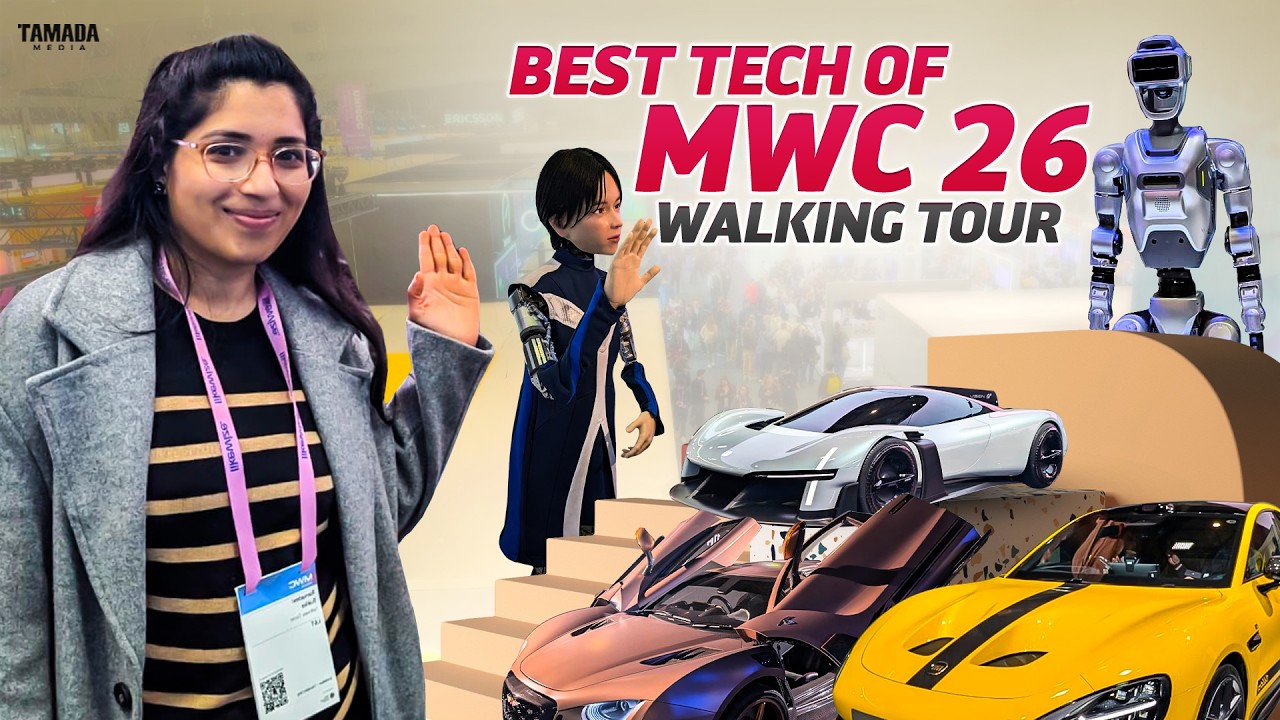 🔥Best Tech of MWC 2026 in Spain Barcelona | Mind-Blowing Gadgets & AI Tech🤯 | Spain telugu vlogs