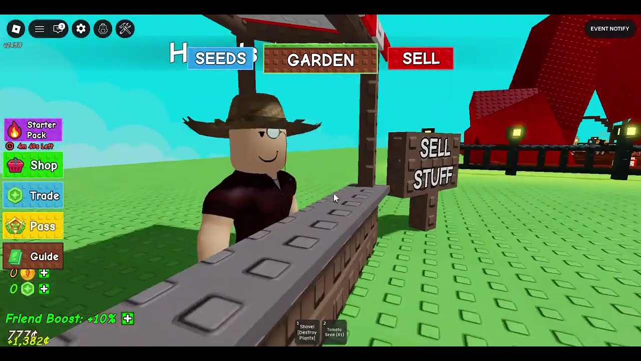 Mi primer día en Grow a Garden
