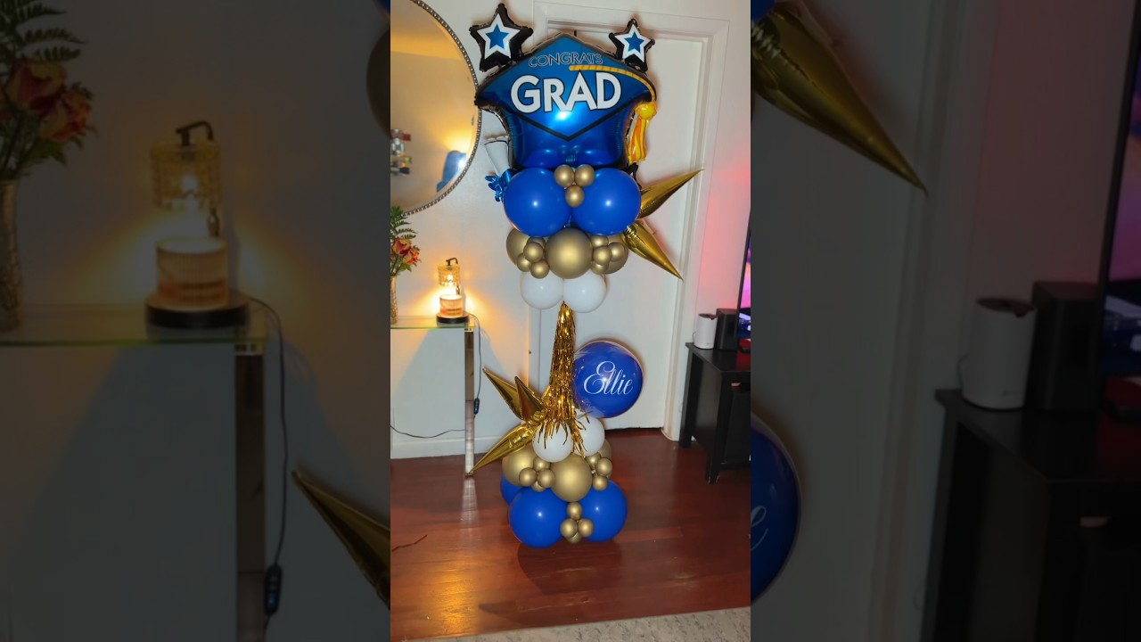 Balloon Bouquet Tower 🎓✨