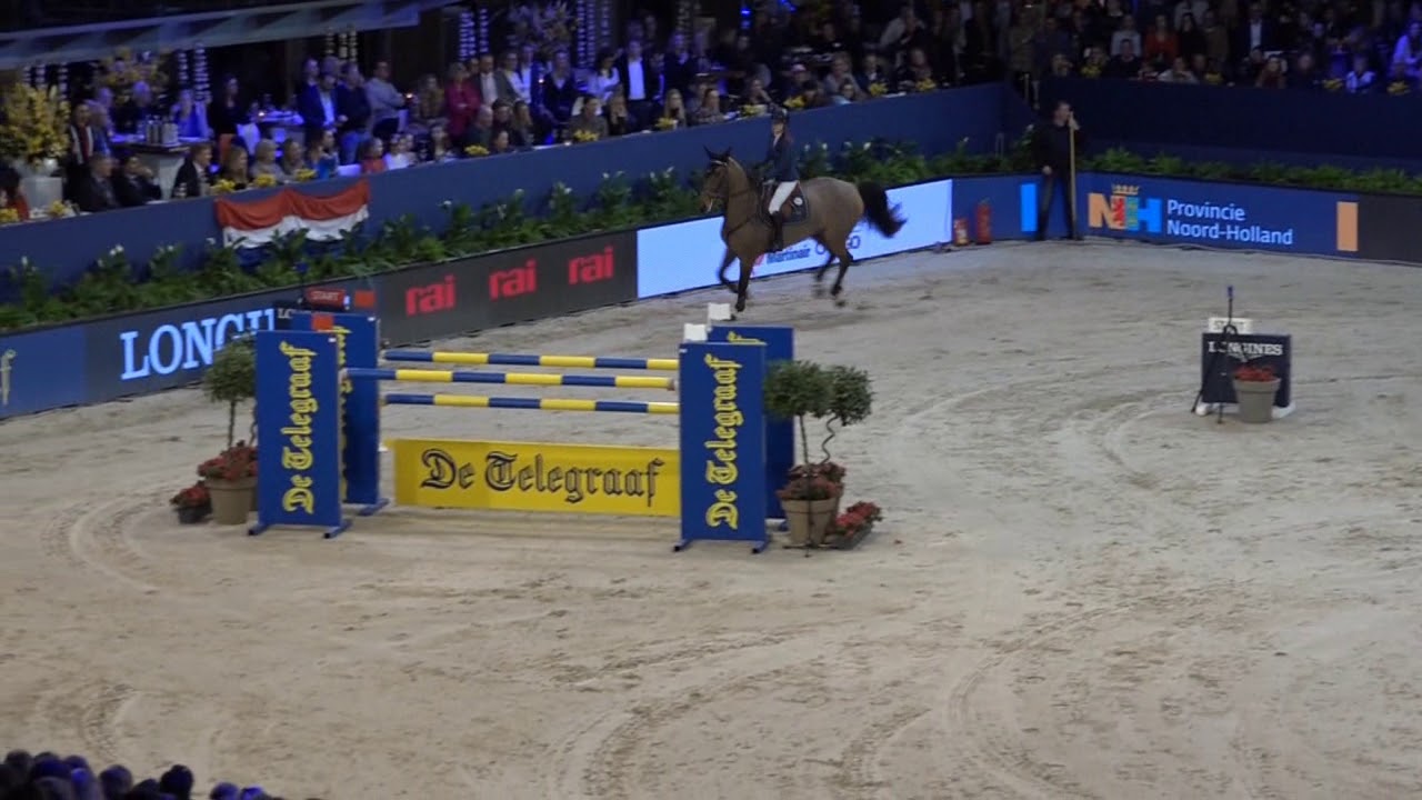 Malin Baryard-Johnsson  - H&M Indiana, 8e Jumping Amsterdam 27 januari 2019