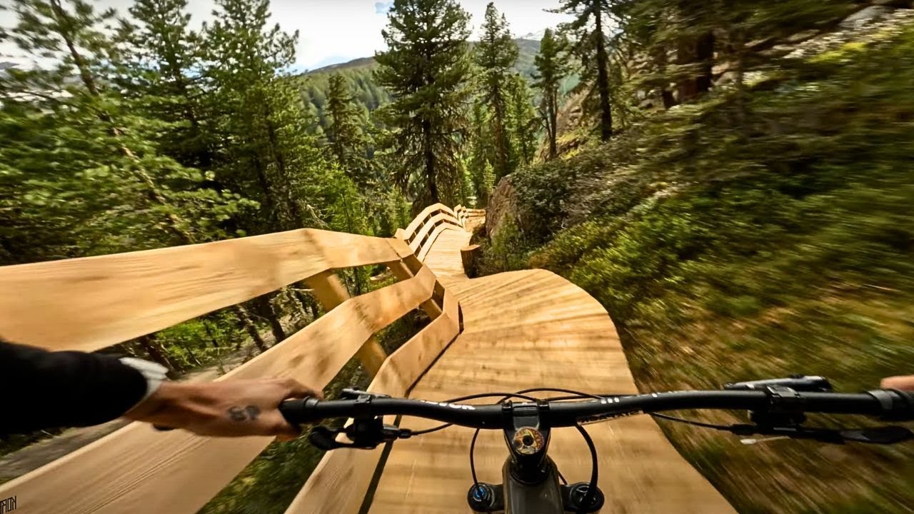 Blue Bikepark Trail, But Rode It Like A Black Trail