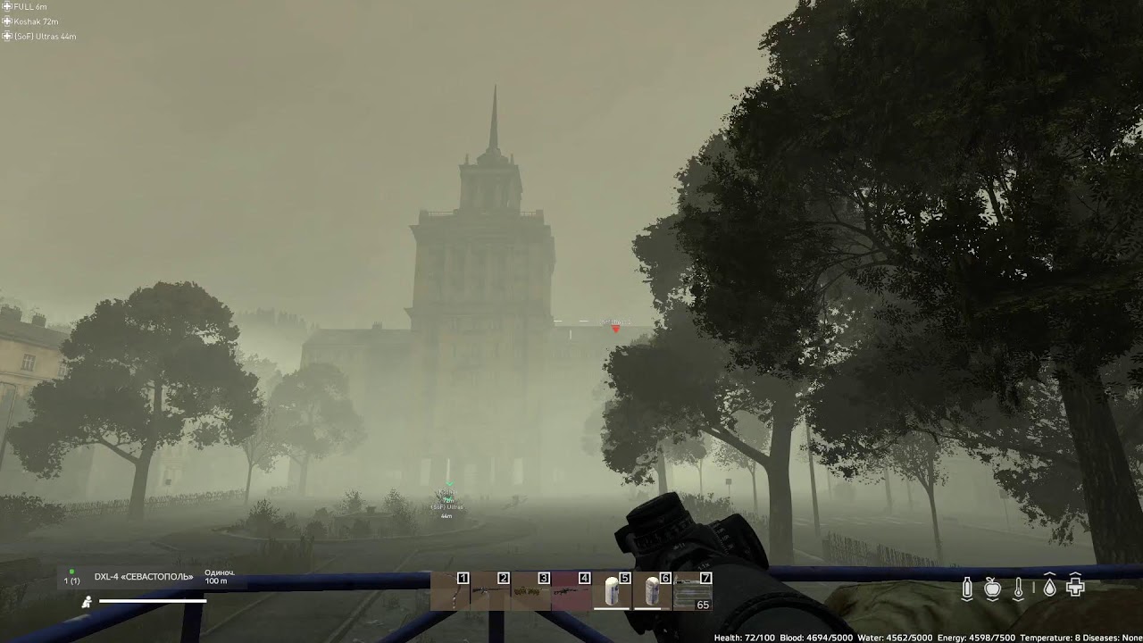 Катаемся  RacconCity/PVE1  компанией неадэкватов.