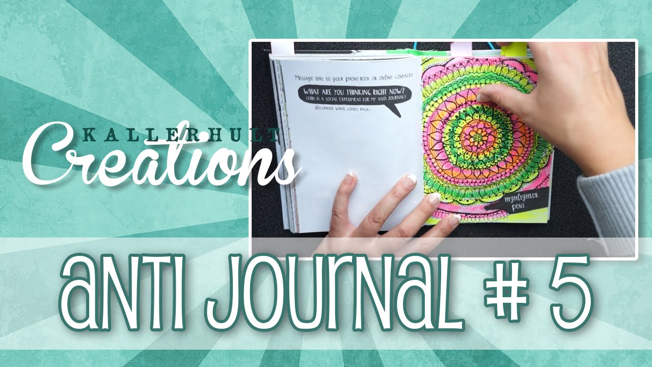 Anti Journal # 5 | Flip Through | Kallerhult Creations