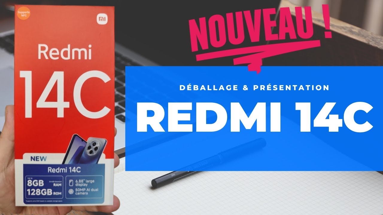 REDMI 14C (POCO C75), Nouveau ! Design, écran 6,88