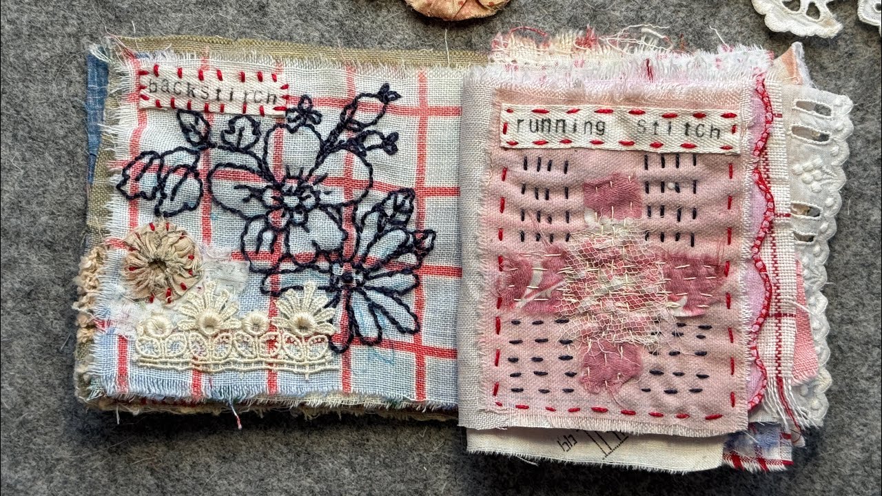 Seed Stitch & Back Stitch: Quick Snippets with Roxy Creations