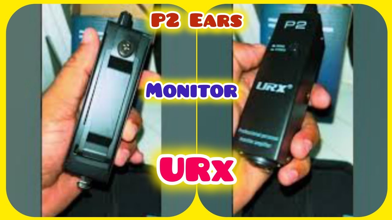 Amplificador In Ears Personalizado P2 URX Económico Y Bueno