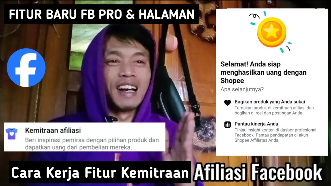 Fitur Kemitraan Afiliasi Facebook || Penjelasan & Cara Kerja Kemitraan Afiliasi FB