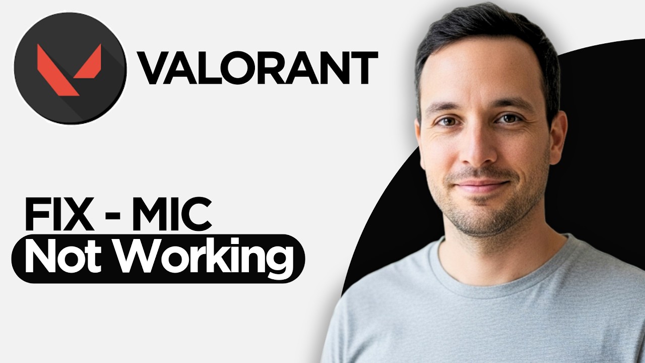 Как исправить проблему с неработающим микрофоном в Valorant (краткое руководство 2026 года)
