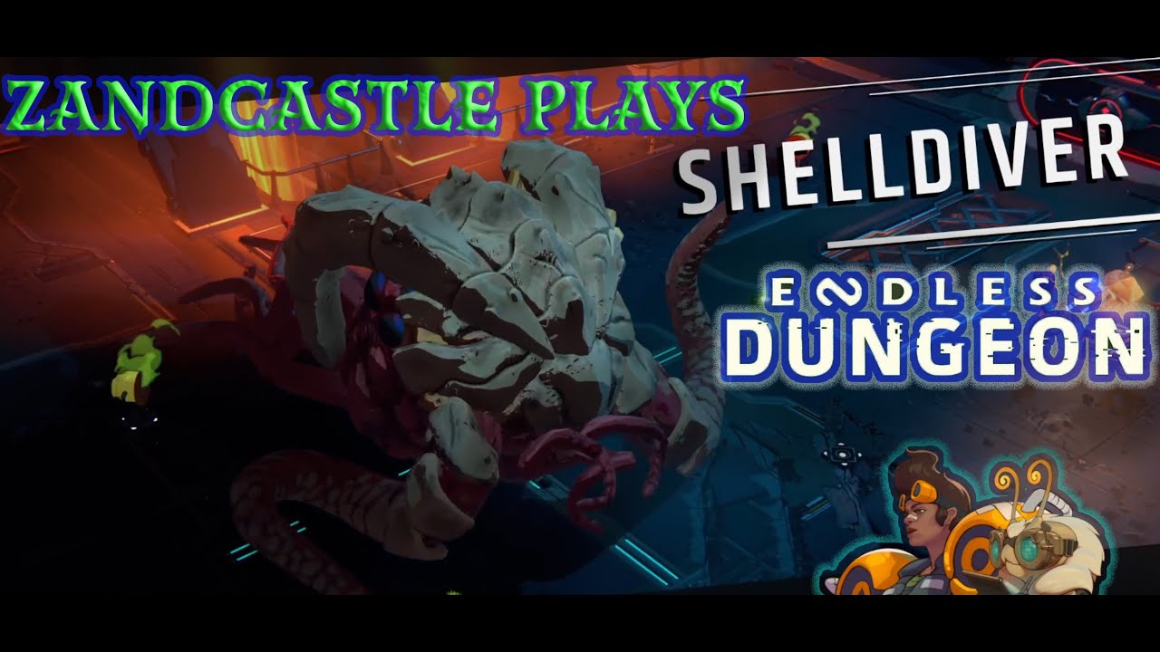 CARTI THE CUTIE SLAYS THE SHELLLDIVER?! -Endless Dungeon Gameplay-
