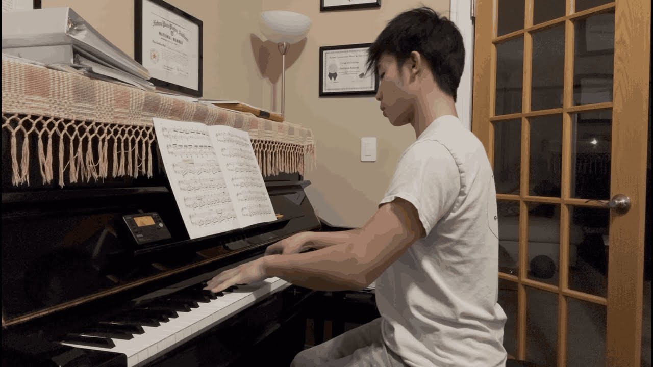 Playing Chopin's Fantaisie Impromptu Day 7